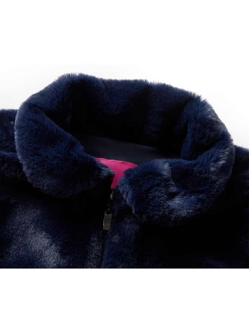 Manteau Pour Enfants Polyester - VidaXL Bleu - Kiabi