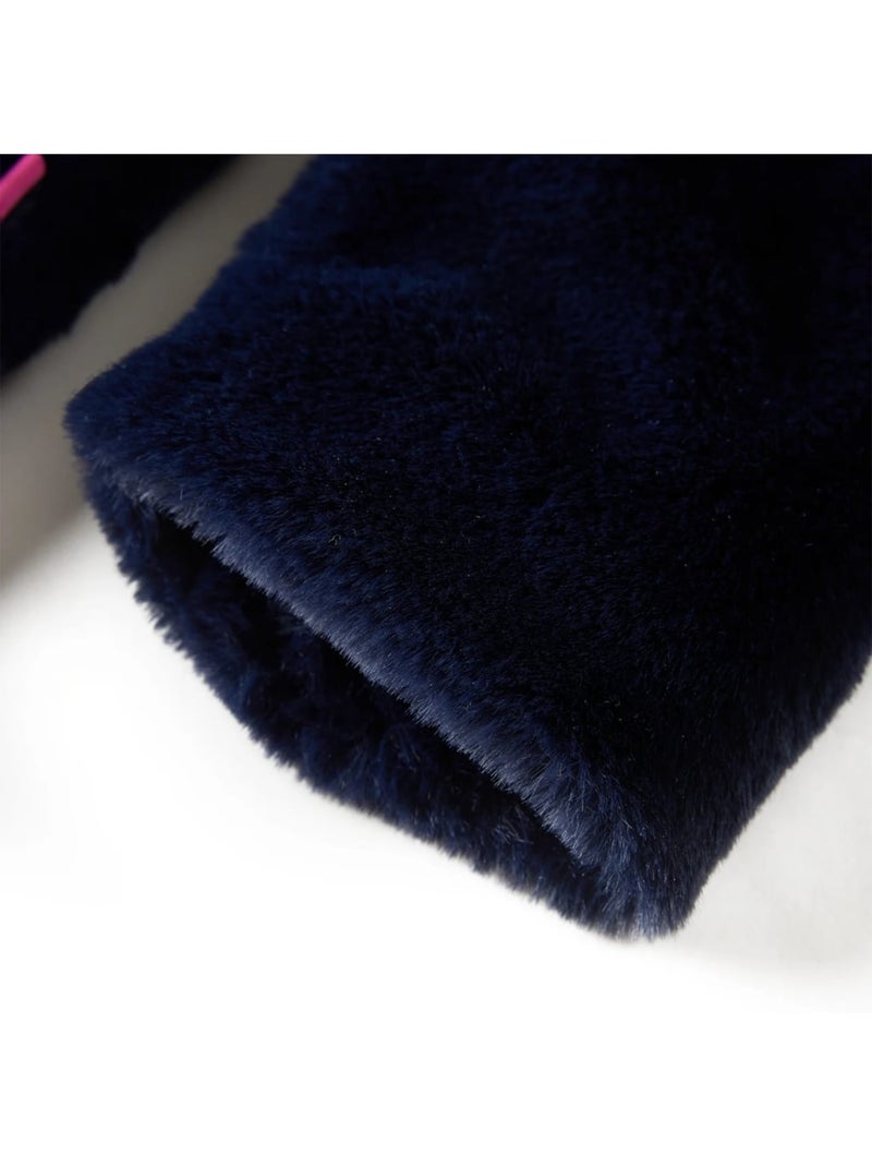 Manteau Pour Enfants Polyester - VidaXL Bleu - Kiabi