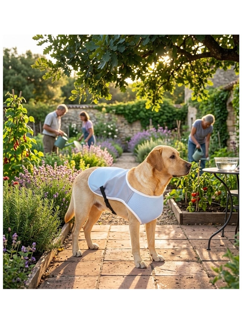 Manteau rafraichissant pour chien Bleu - Kiabi