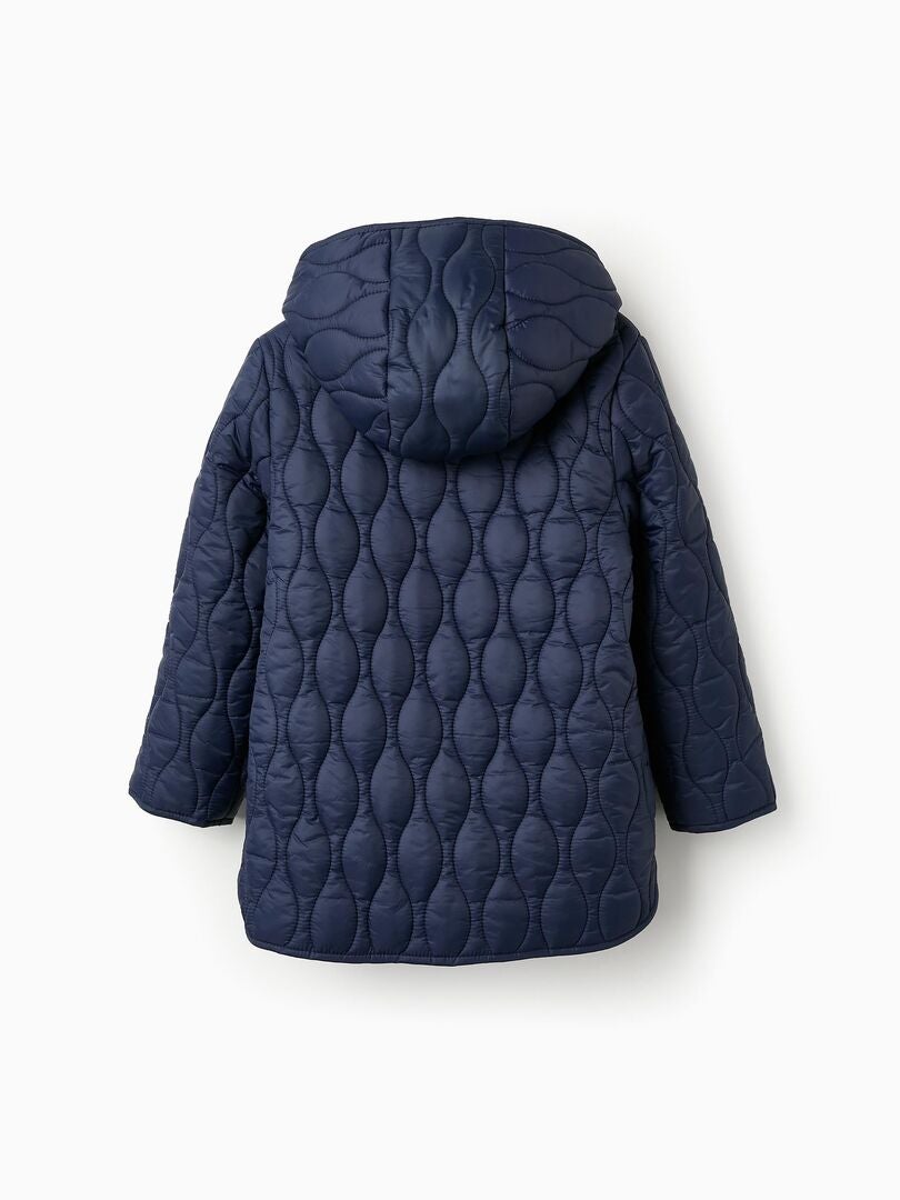MANTEAU D'HIVER À capuche en fausse fourrure rembourré pour homme Tokyo