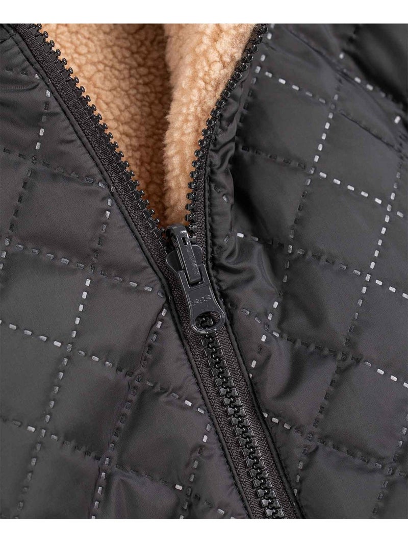 Manteau réversible - Terre de Marins Noir - Kiabi