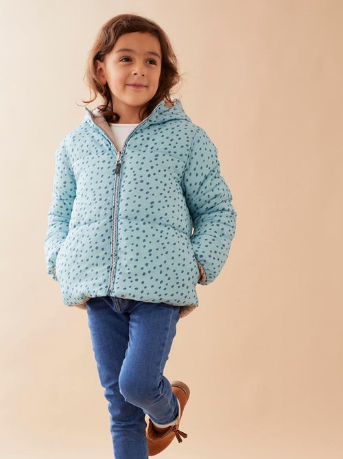 Manteau Réversible, Aqua/doré - Kiabi