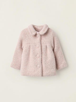 Manteau rose pour nouveau-née NOVEAUX NATURE