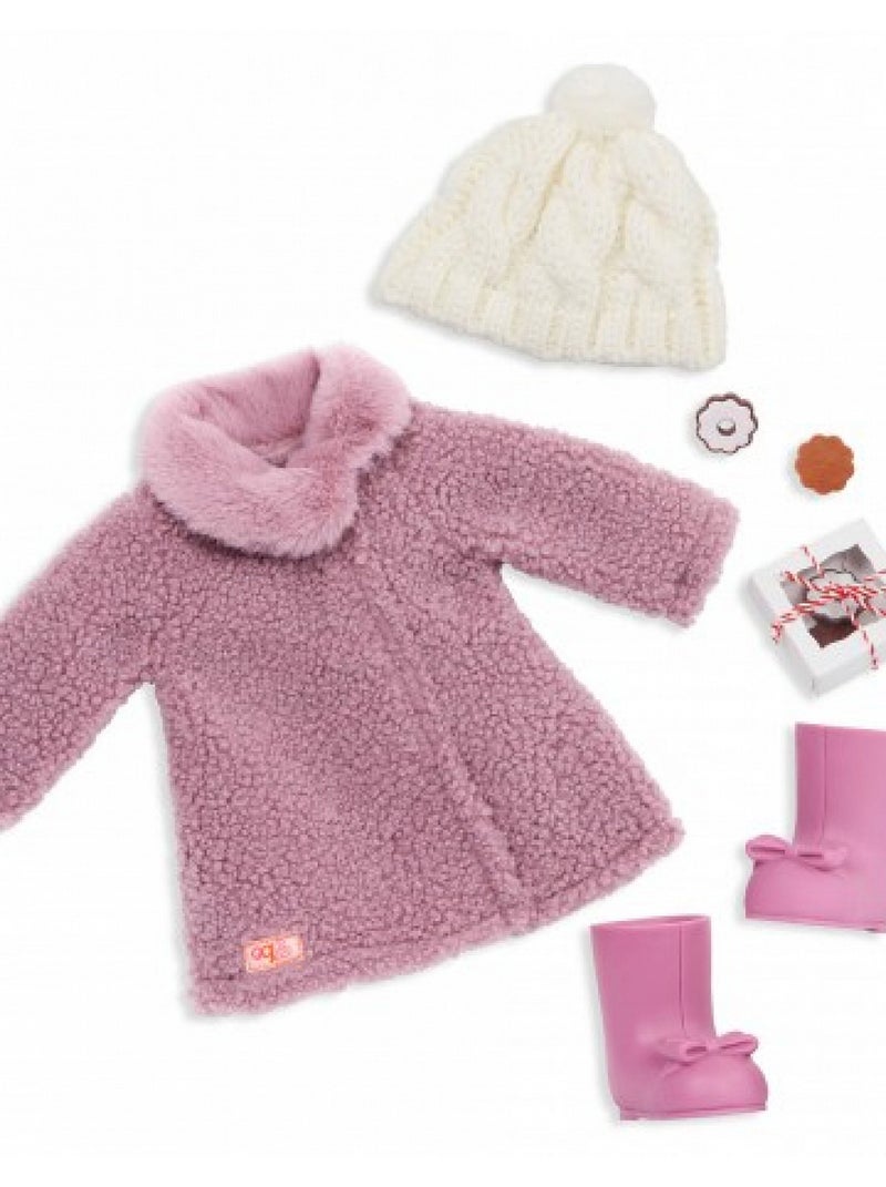 Manteau Rose Tenue Deluxe 'our Generation' N/A - Kiabi