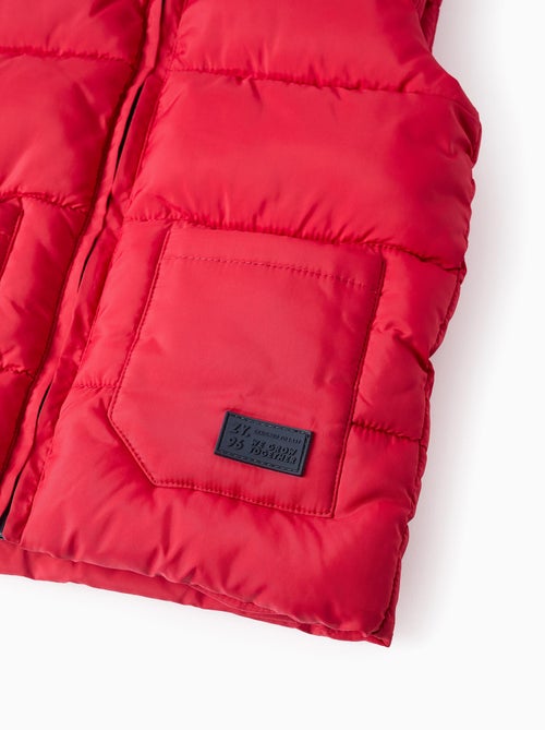 Manteau sans manches avec Capuche - Kiabi