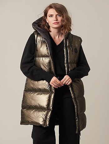 Manteau sans manches réversible pour femme 'Deeluxe'