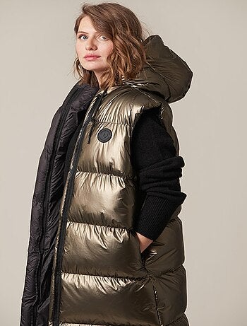 Manteau sans manches réversible pour femme 'Deeluxe'