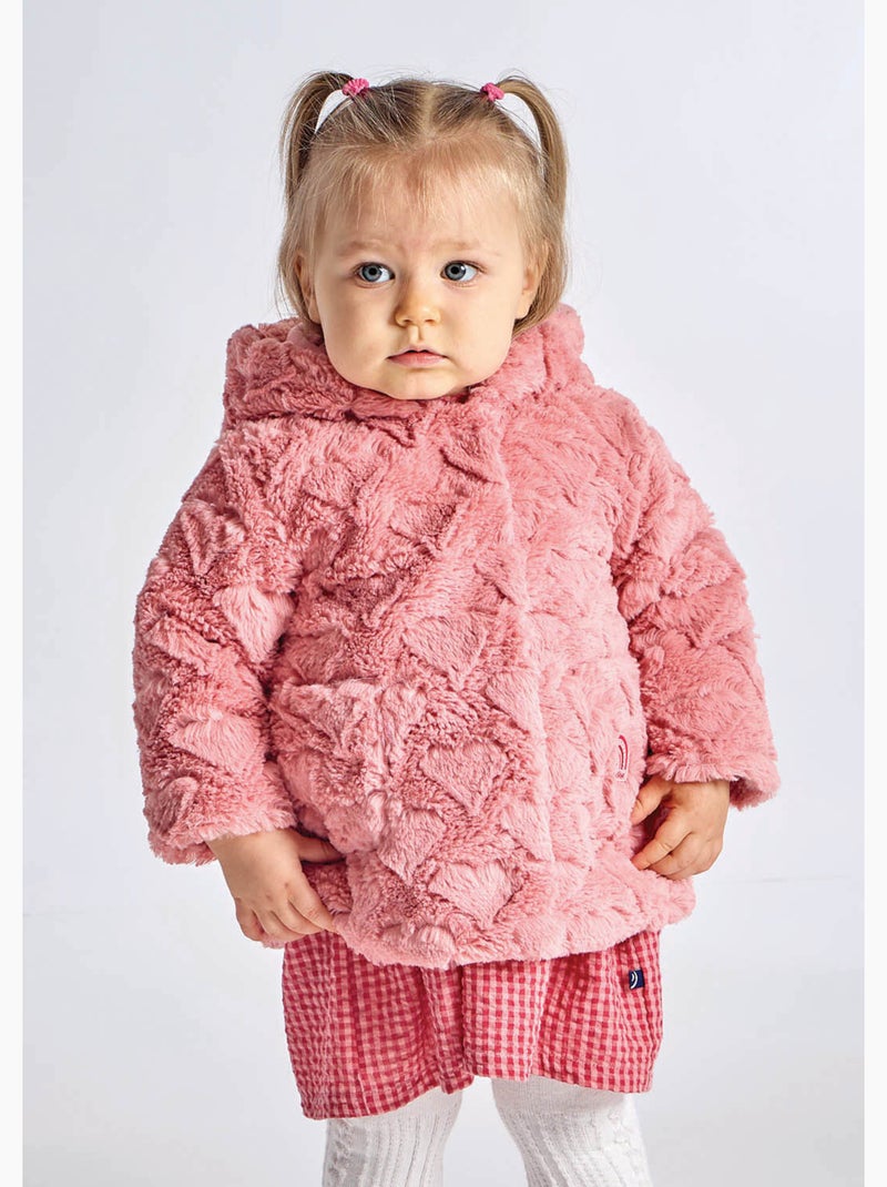 Manteau seraphie bebe Rose - Kiabi