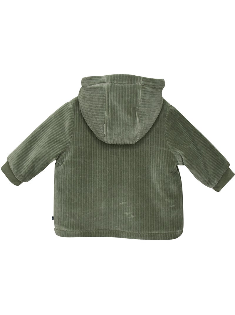 Manteau solomon maille bebe Vert - Kiabi
