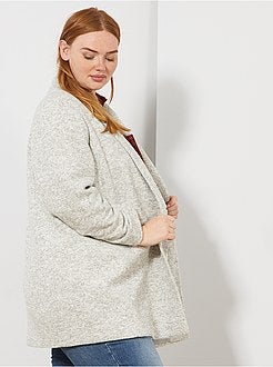 Manteau style drap de laine - Kiabi