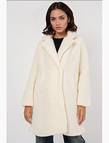 Manteau surdimensionné en fausse fourrure bdart