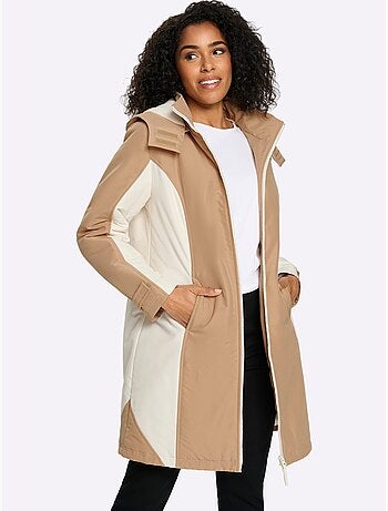 Manteau technique doublure polaire chaude - taille standard - moda vilona