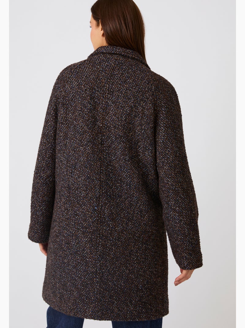 Manteau thermolactyl - damart Marron - Kiabi