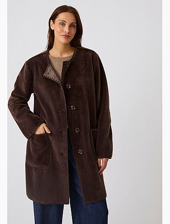 Manteau toucher doux - damart