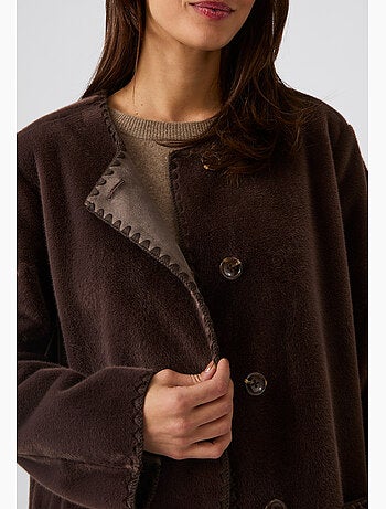 Manteau toucher doux - damart