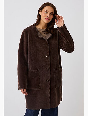 Manteau toucher doux - damart