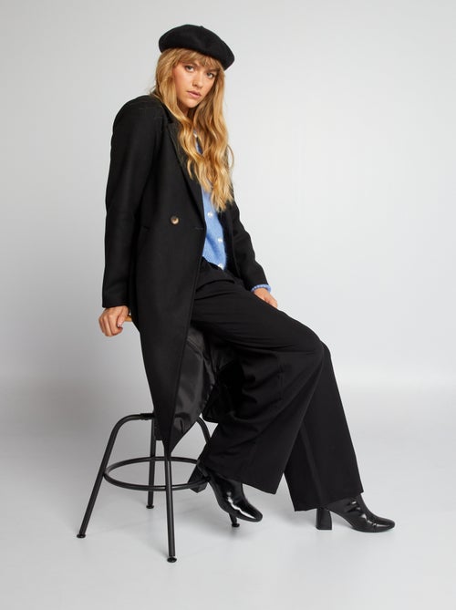 Manteau type lainage - Kiabi