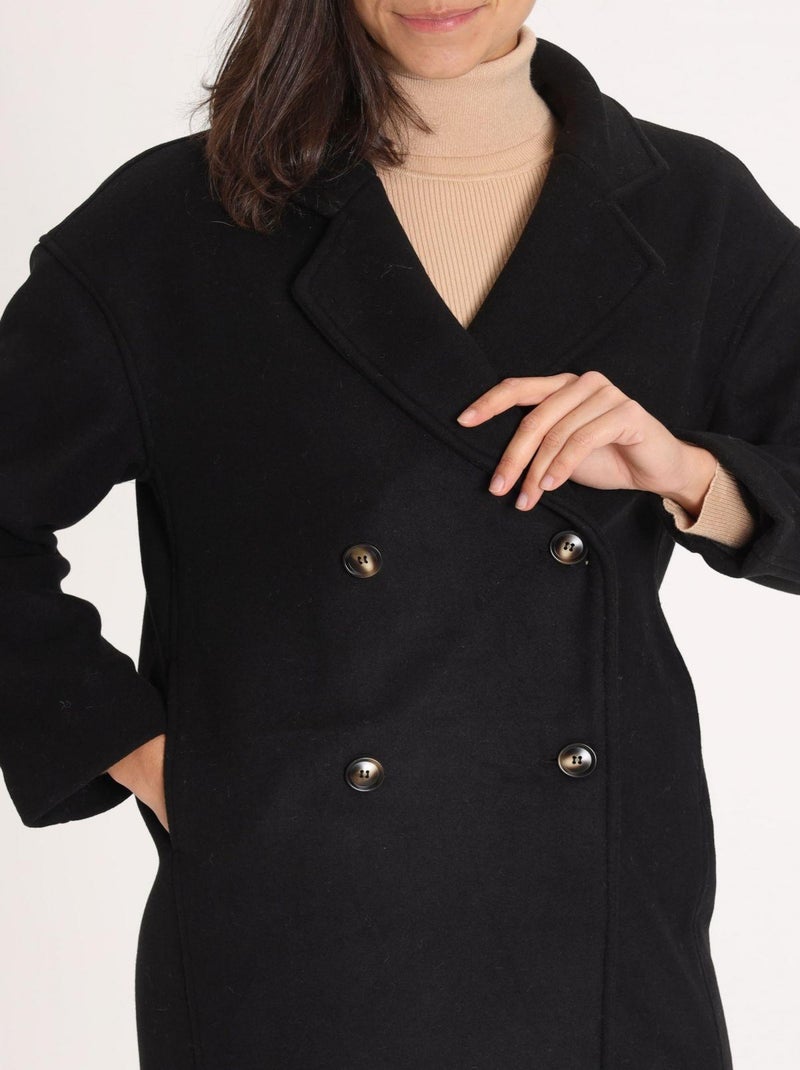Manteau Vana Black | Gerard Pasquier Noir - Kiabi