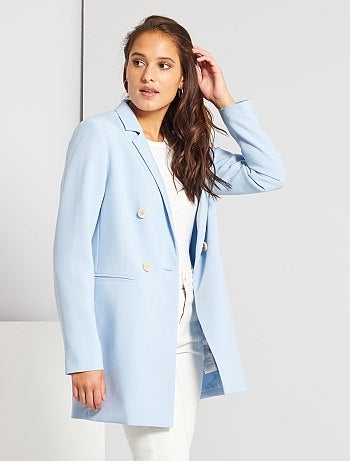 Manteau Vêtements femme | bleu | Kiabi Manteau léger effet lainage Femme Kiabi 30,00€