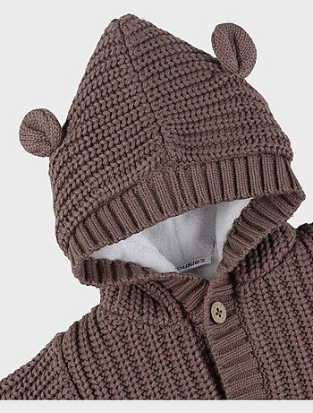 Mantelet en tricot à volants Noukie's