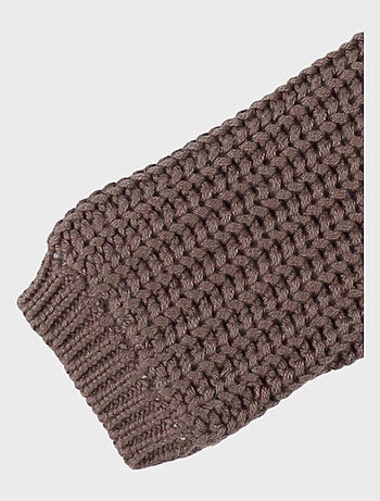 Mantelet en tricot à volants Noukie's