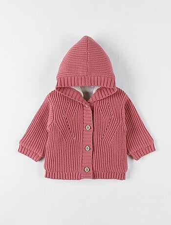 Mantelet en tricot, blush Noukie's