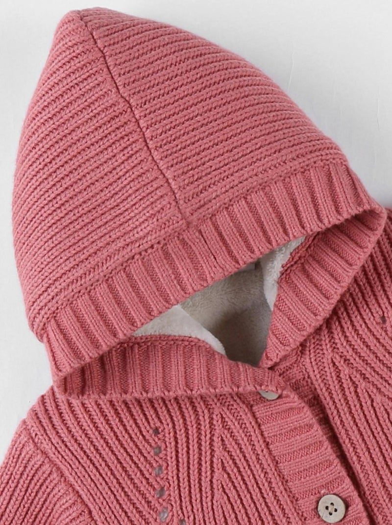 Mantelet en tricot, blush Noukie's Rose - Kiabi