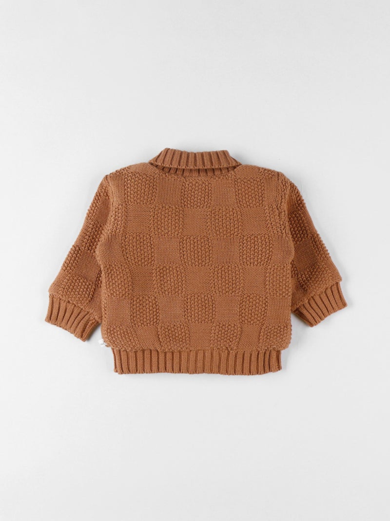 Mantelet en tricot, caramel Noukie's Marron - Kiabi