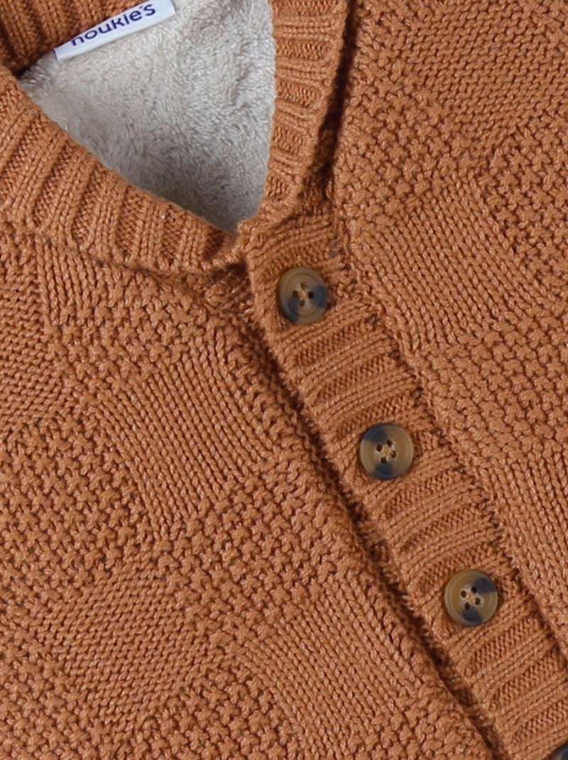 Mantelet en tricot, caramel Noukie's Marron - Kiabi