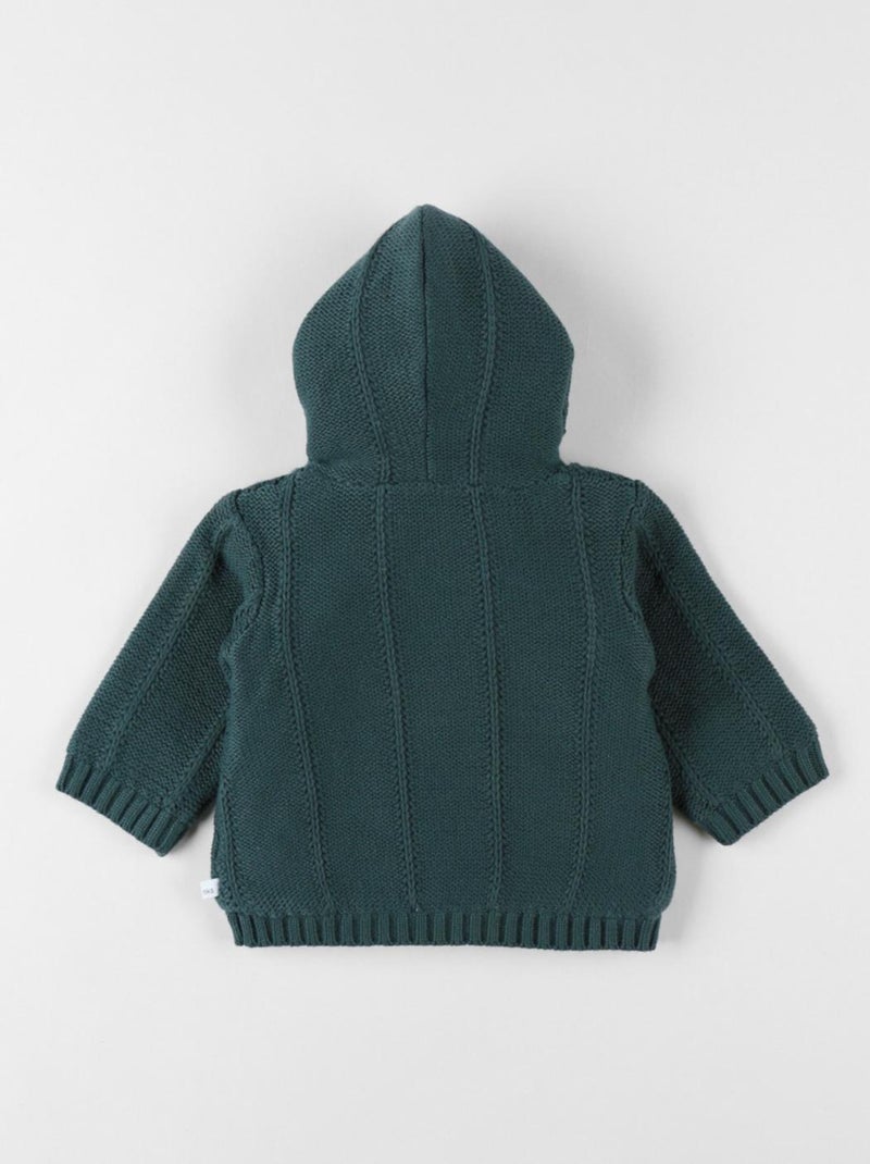 Mantelet en tricot, forêt Noukie's Vert - Kiabi