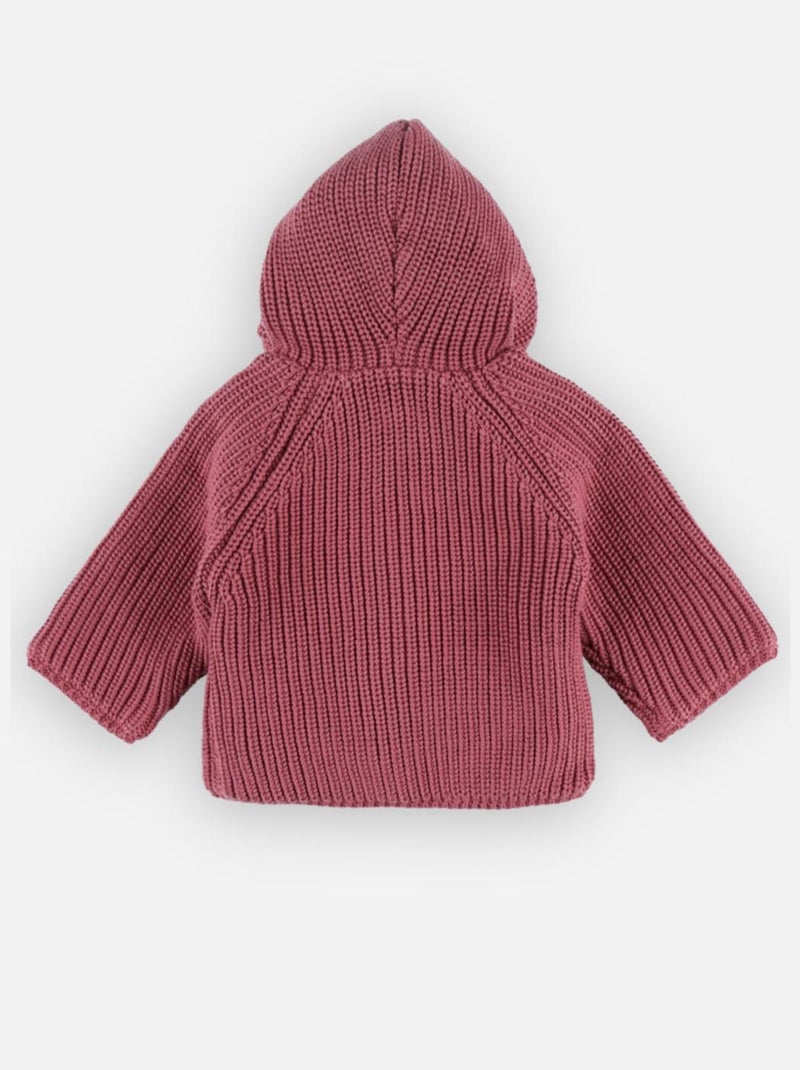 Mantelet en tricot, lie de vin Noukie's Rouge - Kiabi