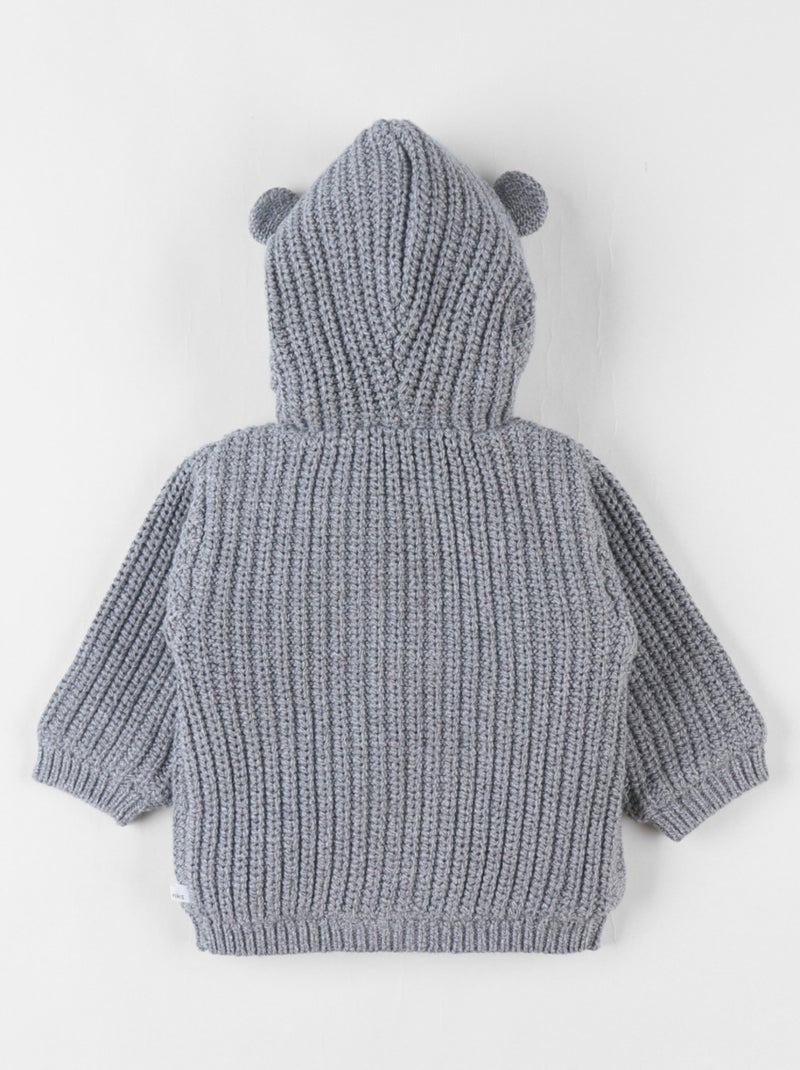 Mantelet en tricot, Noukie's Gris - Kiabi