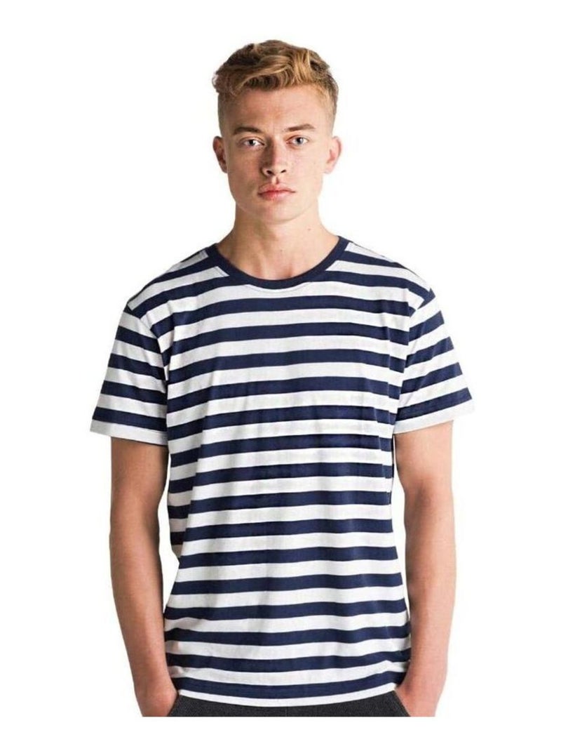 Mantis - T-shirt Bleu Bleu marine Blanc - Kiabi