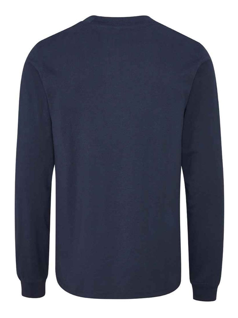 Mantis - T-shirt manches longues ESSENTIAL Bleu marine - Kiabi