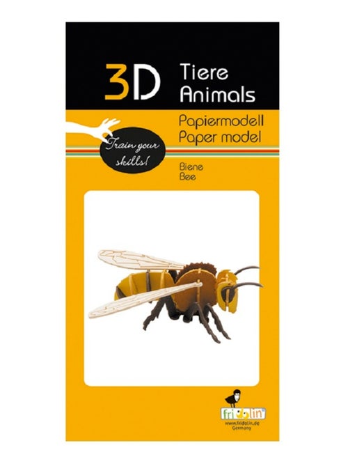 Maquette 3D en papier Abeille - Kiabi