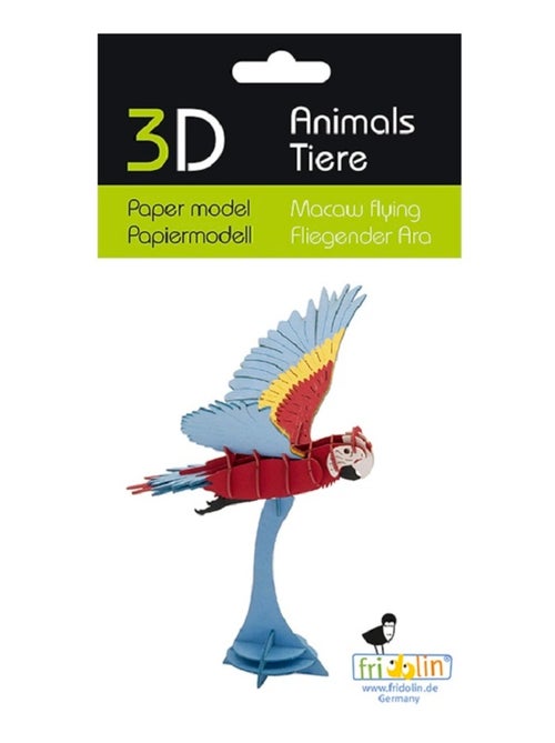 Maquette 3D en papier Ara Volant - Kiabi