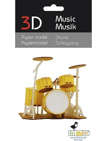 Maquette 3d en papier batterie