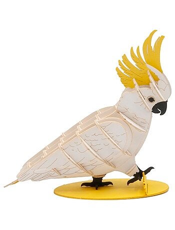 Maquette 3d en papier cacatoès