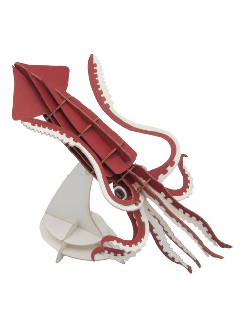 Maquette 3D en papier Calmar géant - Kiabi