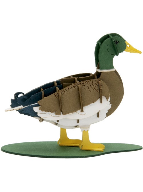 Maquette 3D en papier Canard colvert mâle - Kiabi Maquette 3D en papier Canard colvert mâle - Kiabi