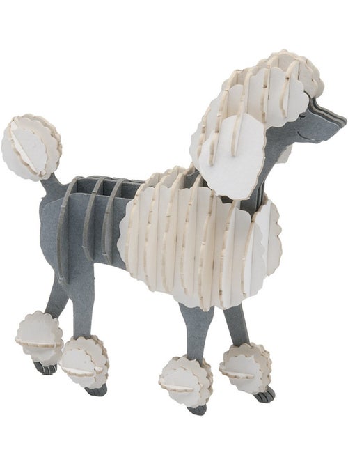 Maquette 3D en papier Caniche - Kiabi Maquette 3D en papier Caniche - Kiabi