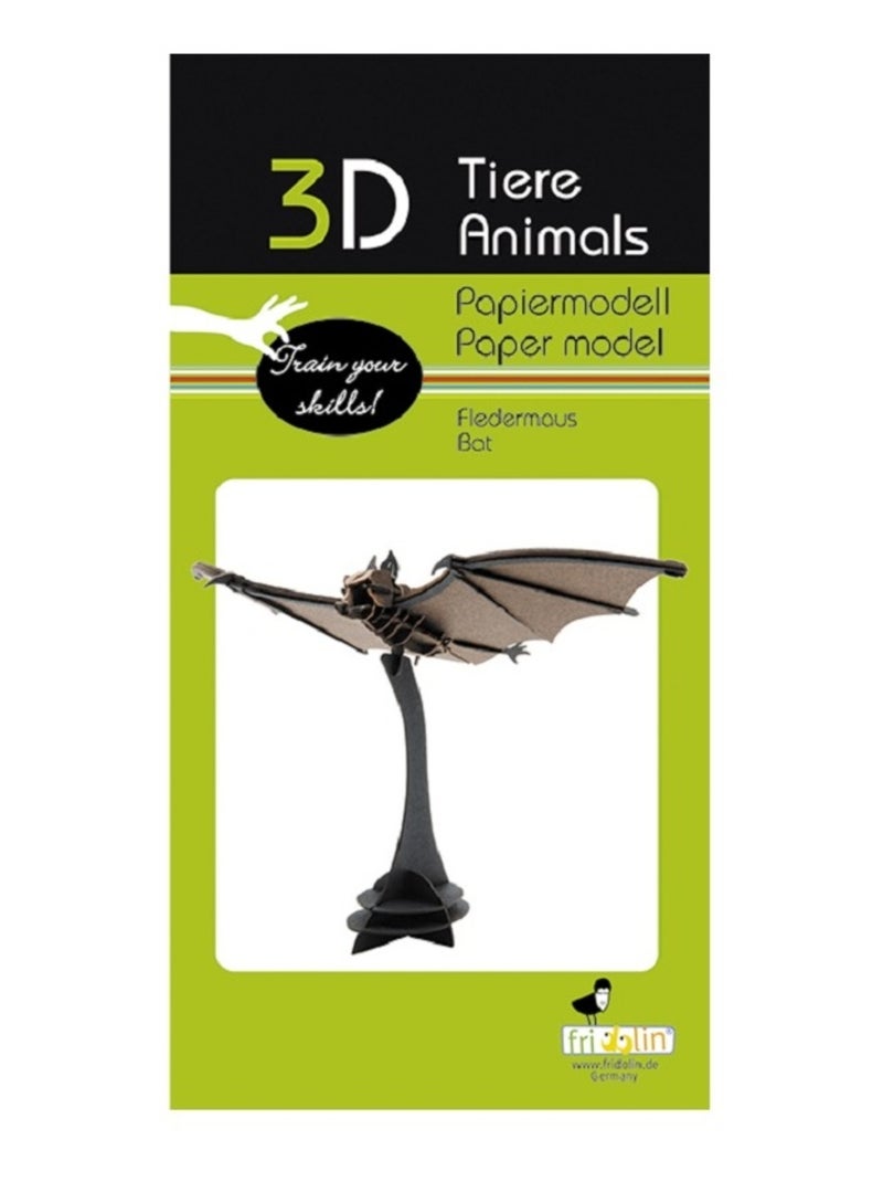 Maquette 3D en papier Chauve-souris N/A - Kiabi
