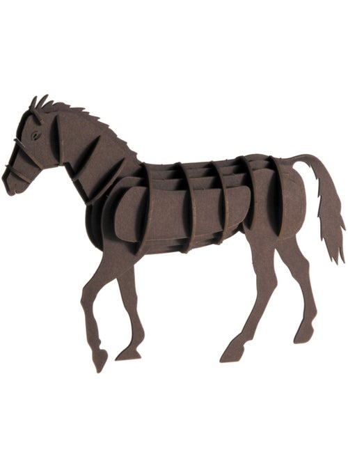 Maquette 3D en papier cheval - Kiabi
