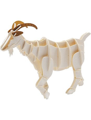 Maquette 3d en papier chèvre