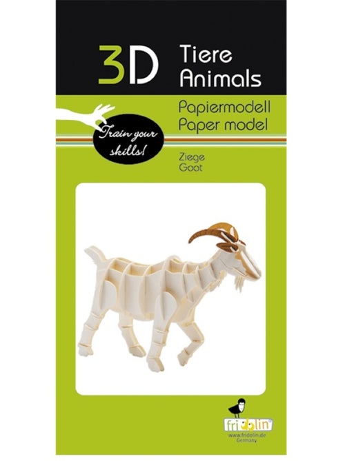 Maquette 3D en papier Chèvre - Kiabi Maquette 3D en papier Chèvre - Kiabi