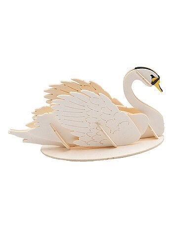Maquette 3d en papier cygne