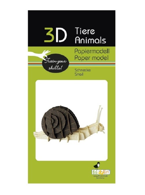Maquette 3D en papier Escargot - Kiabi