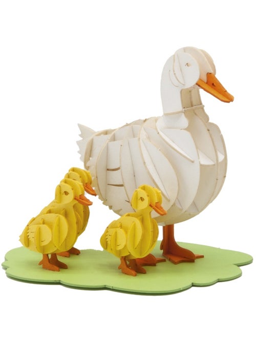 Maquette 3D en papier Famille d'oies - Kiabi