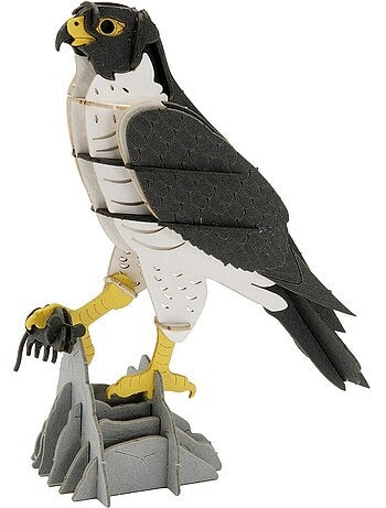 Maquette 3d en papier faucon