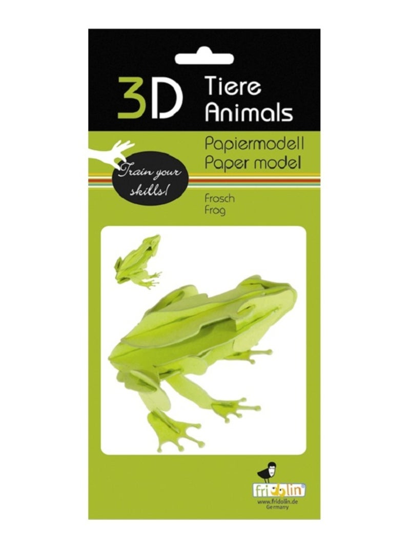 Maquette 3D en papier Grenouille N/A - Kiabi